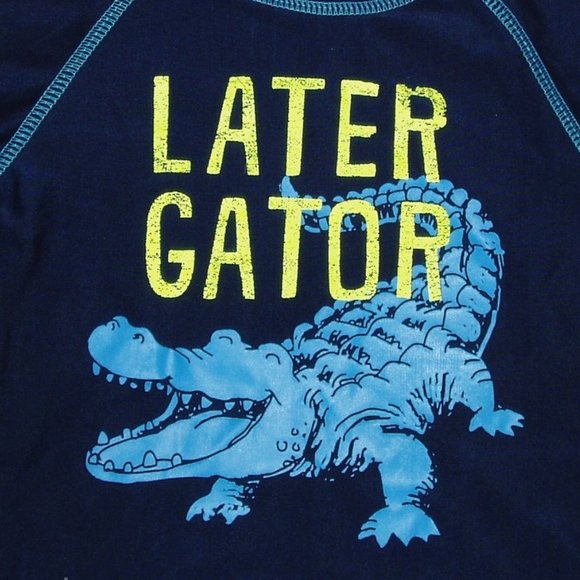 Carter's Boys Later Gator Rash Guard Top - Picture 4 of 6